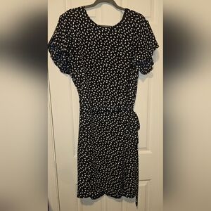 ABS Collection Black & White Midi Dress – Size 18 – NWT (No Tags)